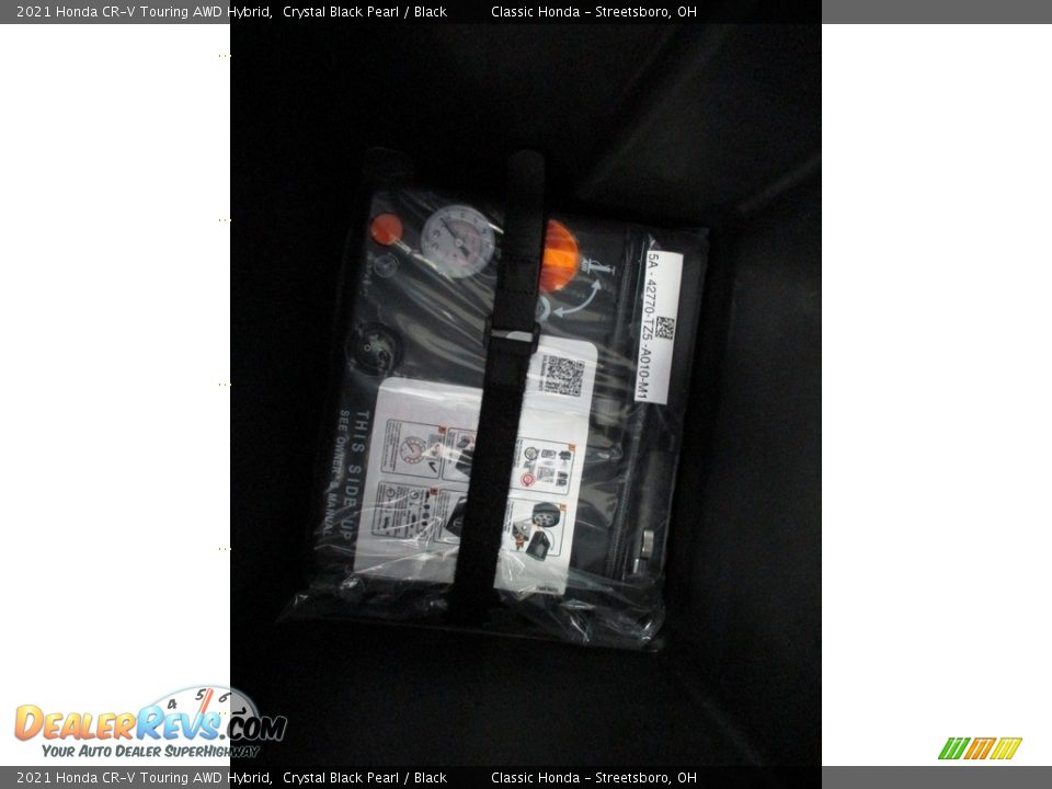 2021 Honda CR-V Touring AWD Hybrid Crystal Black Pearl / Black Photo #15