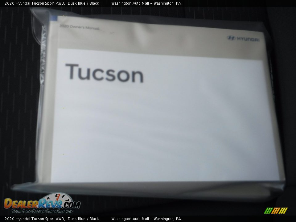 2020 Hyundai Tucson Sport AWD Dusk Blue / Black Photo #29