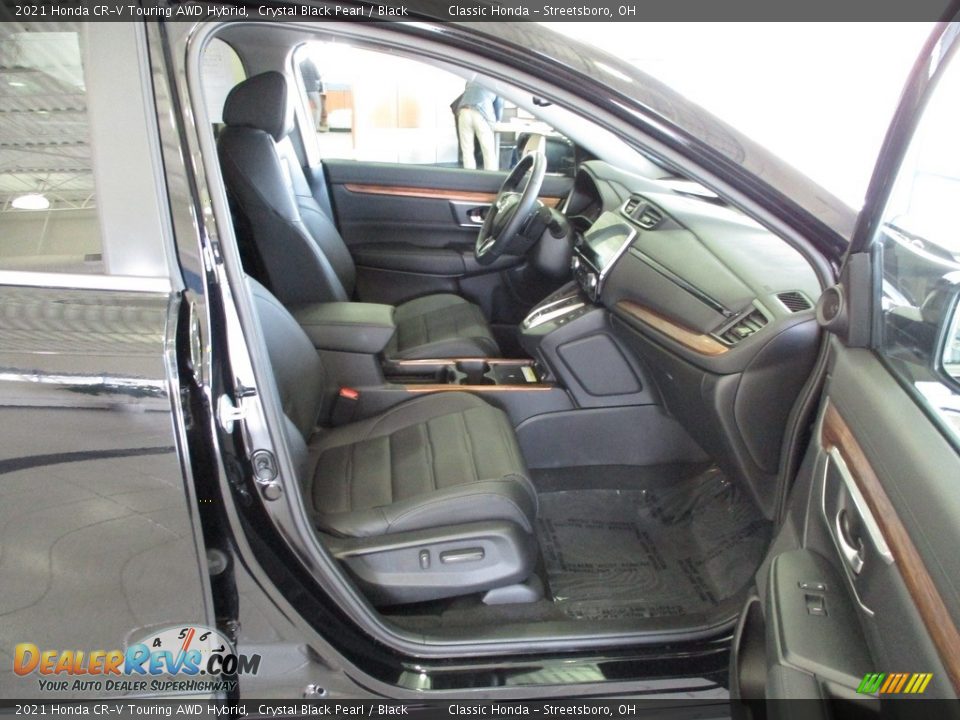 2021 Honda CR-V Touring AWD Hybrid Crystal Black Pearl / Black Photo #20
