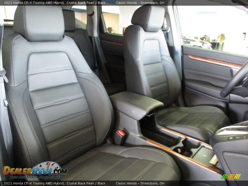 2021 Honda CR-V Touring AWD Hybrid Crystal Black Pearl / Black Photo #21