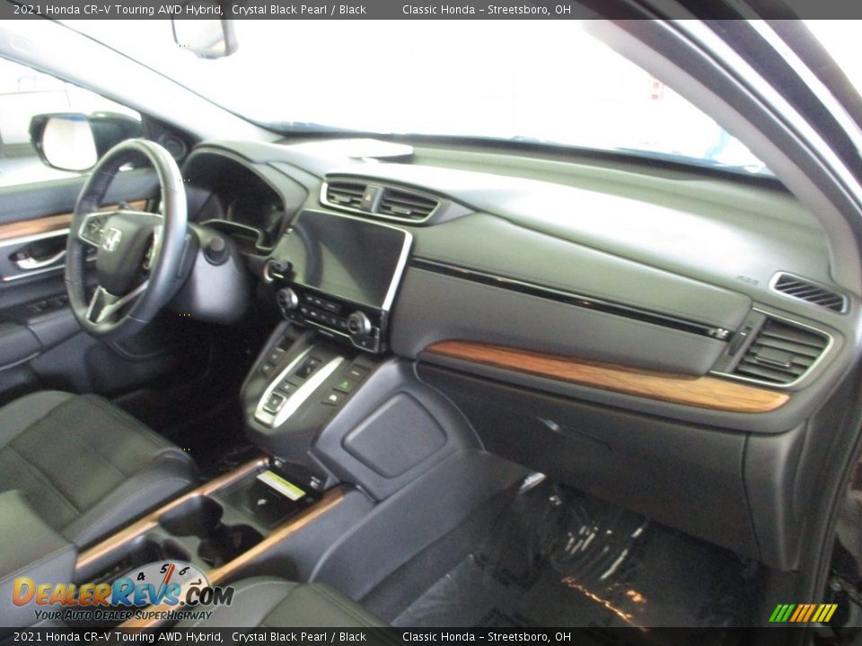 2021 Honda CR-V Touring AWD Hybrid Crystal Black Pearl / Black Photo #22