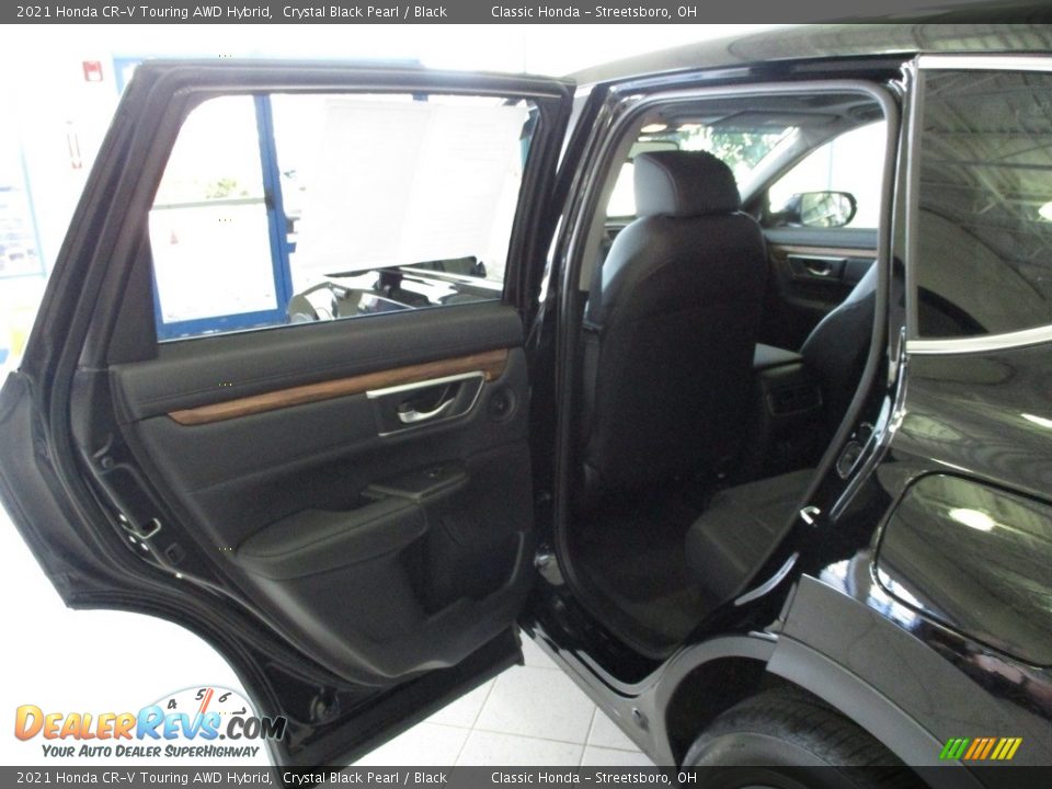 2021 Honda CR-V Touring AWD Hybrid Crystal Black Pearl / Black Photo #26