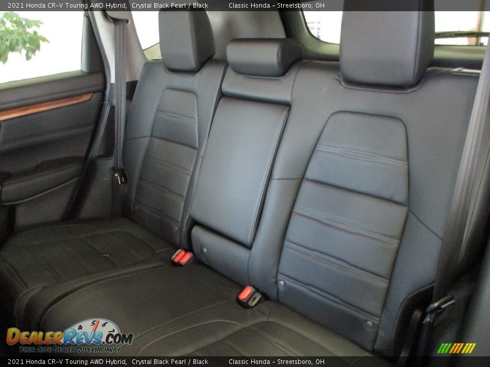 2021 Honda CR-V Touring AWD Hybrid Crystal Black Pearl / Black Photo #28