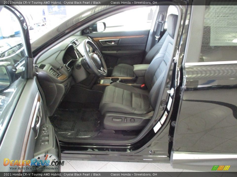 Front Seat of 2021 Honda CR-V Touring AWD Hybrid Photo #30