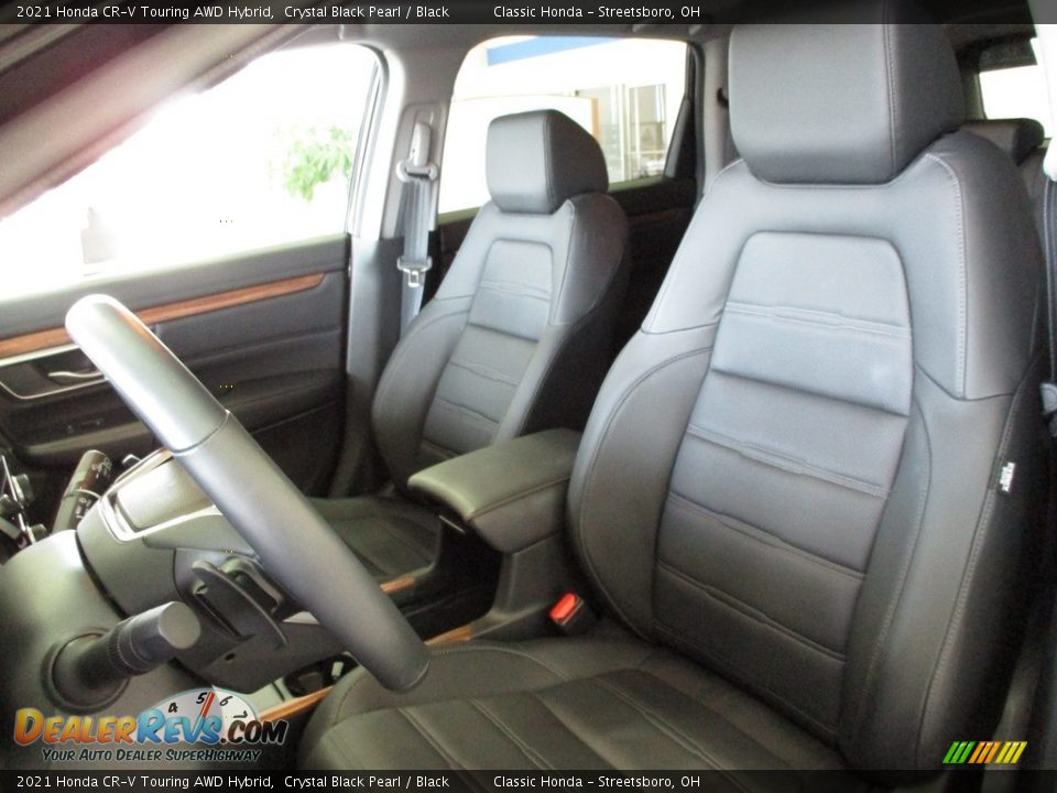 2021 Honda CR-V Touring AWD Hybrid Crystal Black Pearl / Black Photo #31