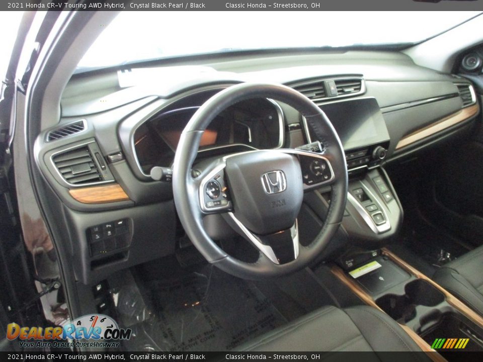 2021 Honda CR-V Touring AWD Hybrid Crystal Black Pearl / Black Photo #32