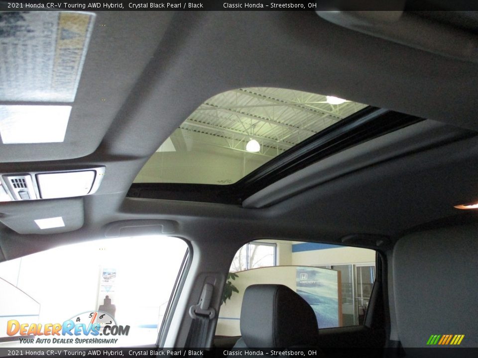2021 Honda CR-V Touring AWD Hybrid Crystal Black Pearl / Black Photo #33