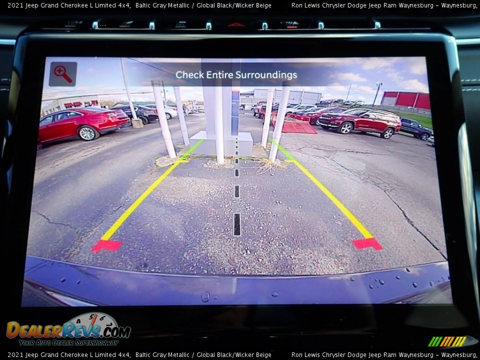 2021 Jeep Grand Cherokee L Limited 4x4 Baltic Gray Metallic / Global Black/Wicker Beige Photo #19