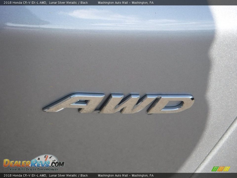 2018 Honda CR-V EX-L AWD Lunar Silver Metallic / Black Photo #11
