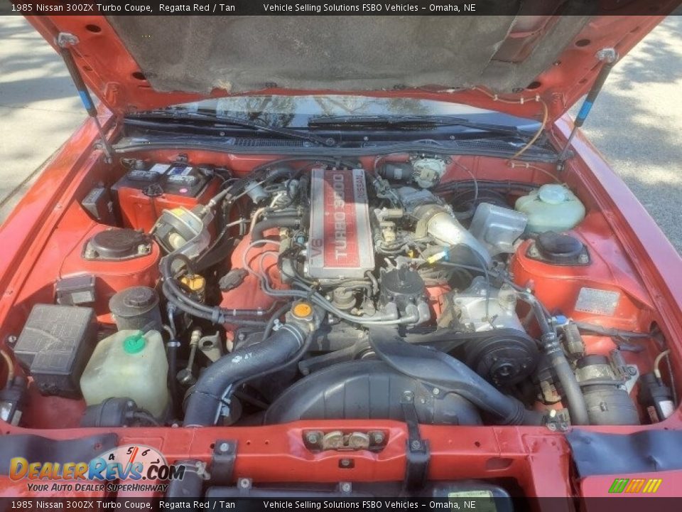 1985 Nissan 300ZX Turbo Coupe 3.0 Liter Turbocharged SOHC 12-Valve V6 Engine Photo #2
