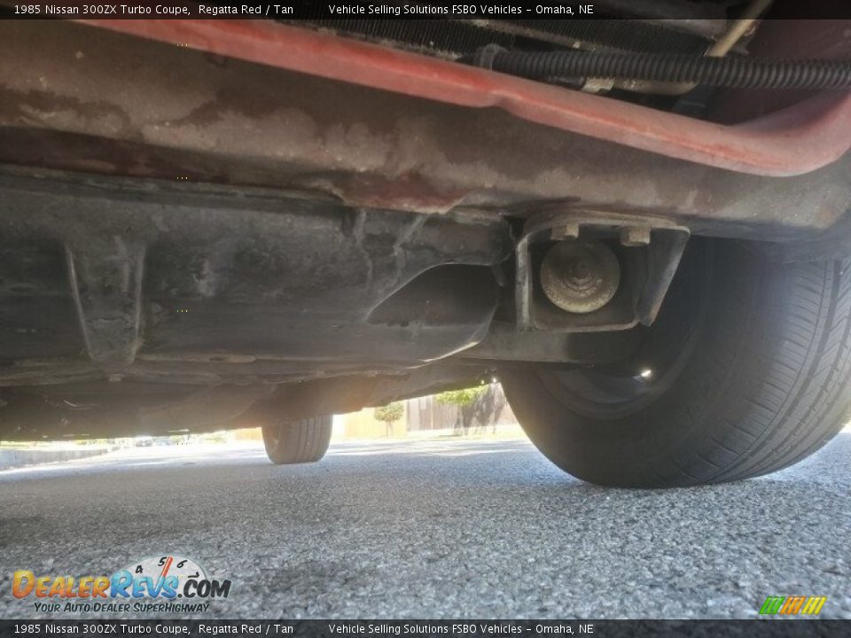 Undercarriage of 1985 Nissan 300ZX Turbo Coupe Photo #20