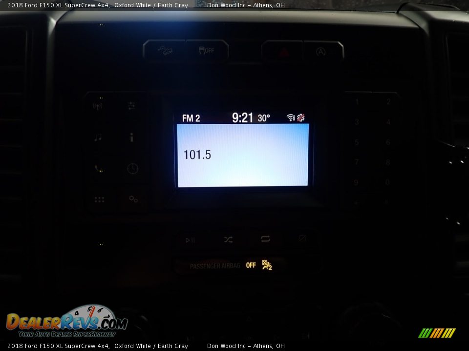 2018 Ford F150 XL SuperCrew 4x4 Oxford White / Earth Gray Photo #2