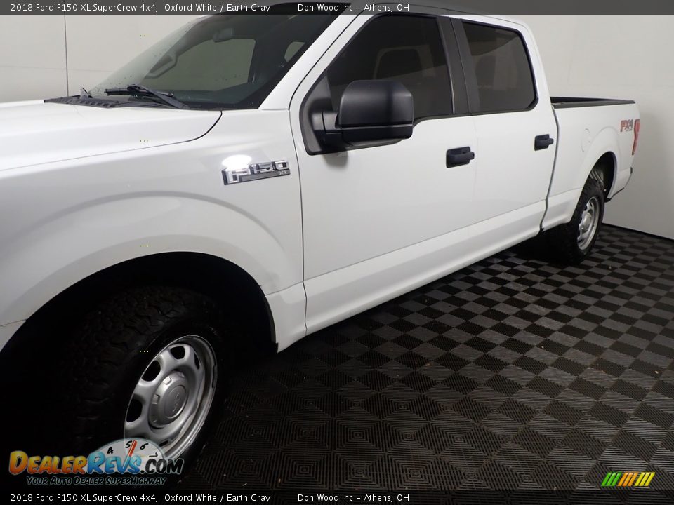 2018 Ford F150 XL SuperCrew 4x4 Oxford White / Earth Gray Photo #11