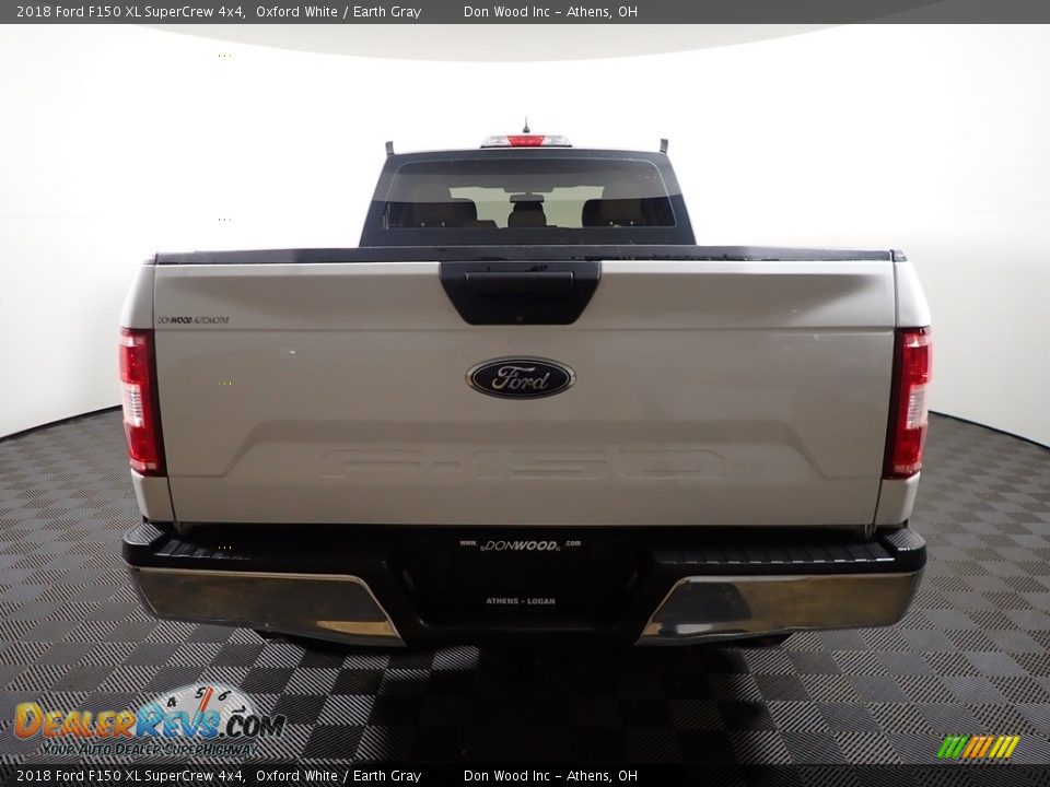 2018 Ford F150 XL SuperCrew 4x4 Oxford White / Earth Gray Photo #14