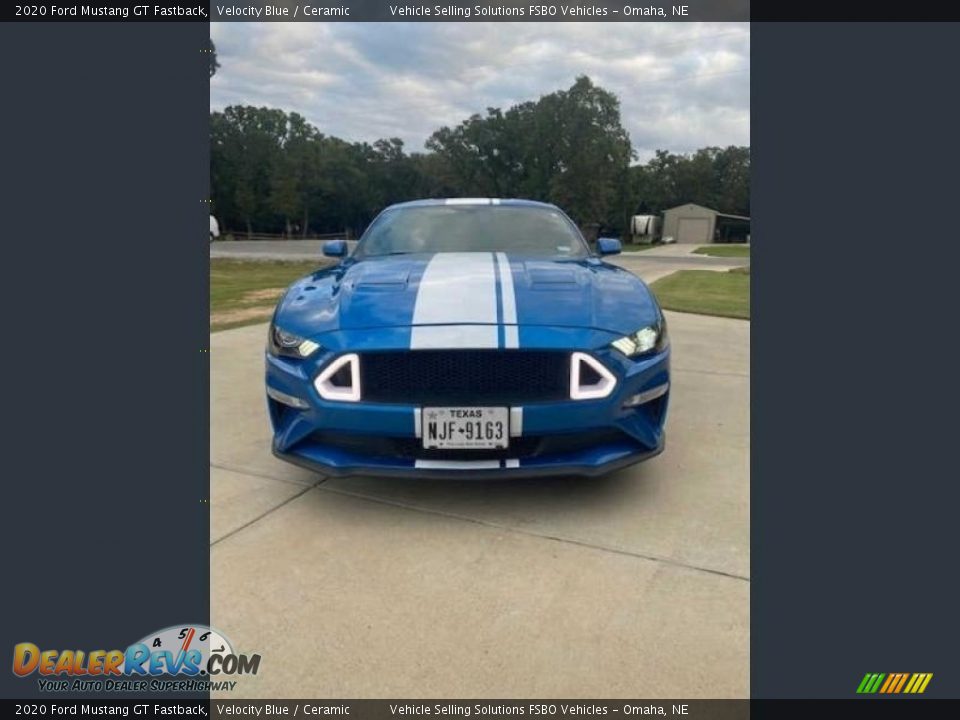 2020 Ford Mustang GT Fastback Velocity Blue / Ceramic Photo #8