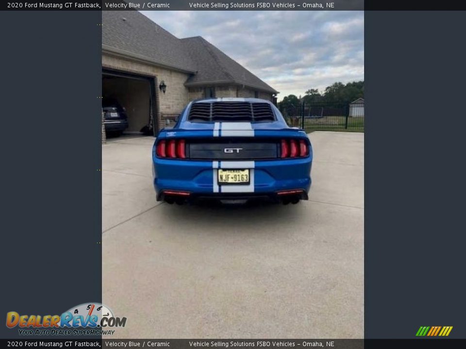 2020 Ford Mustang GT Fastback Velocity Blue / Ceramic Photo #11