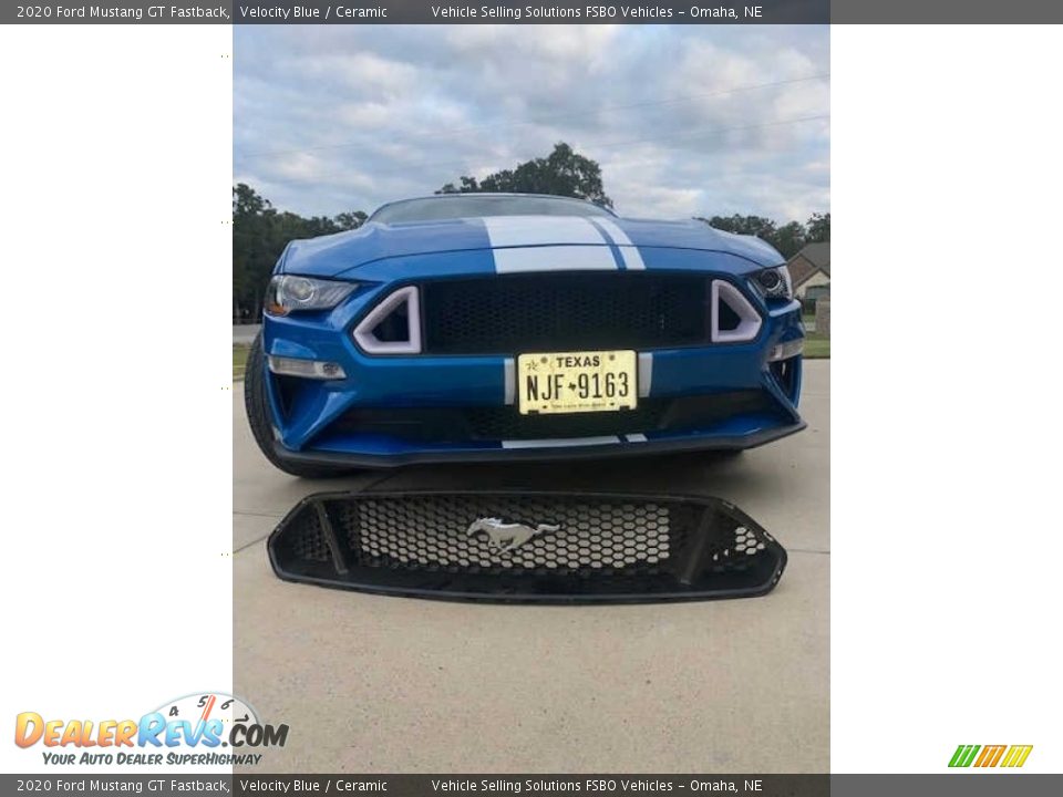 2020 Ford Mustang GT Fastback Velocity Blue / Ceramic Photo #13
