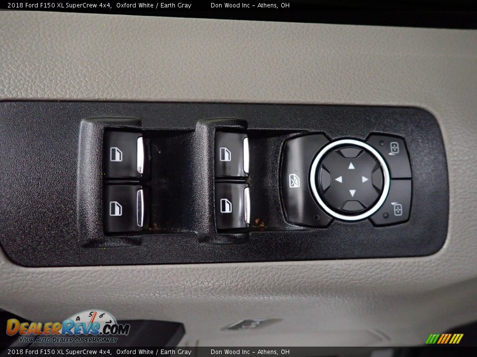 2018 Ford F150 XL SuperCrew 4x4 Oxford White / Earth Gray Photo #21