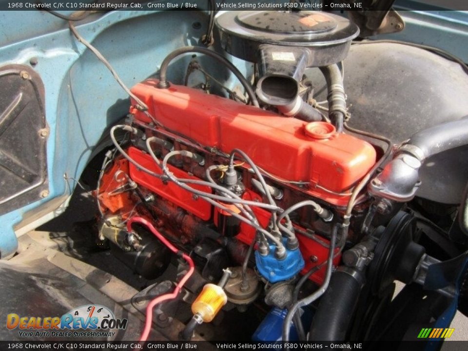1968 Chevrolet C/K C10 Standard Regular Cab 250 cid OHV 12-Valve Inline 6 Cylinder Engine Photo #2