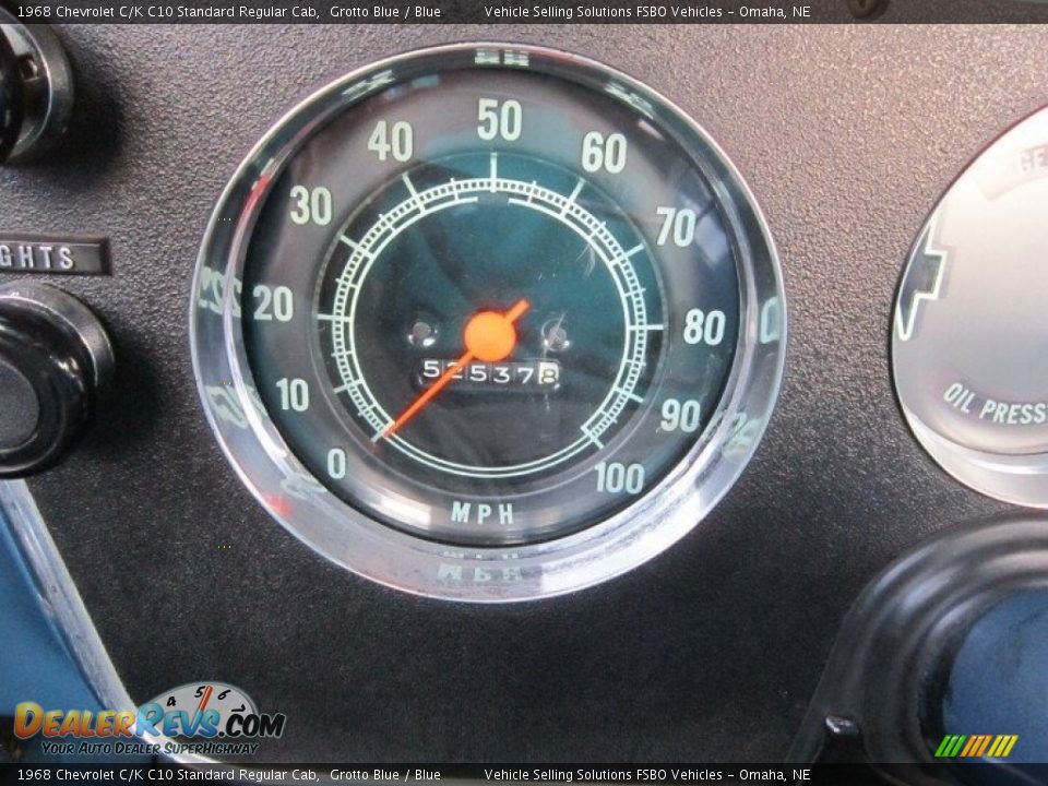 1968 Chevrolet C/K C10 Standard Regular Cab Gauges Photo #3