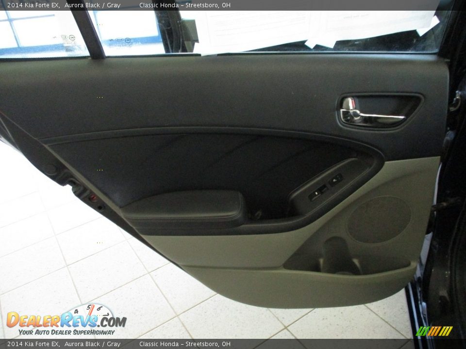 2014 Kia Forte EX Aurora Black / Gray Photo #23