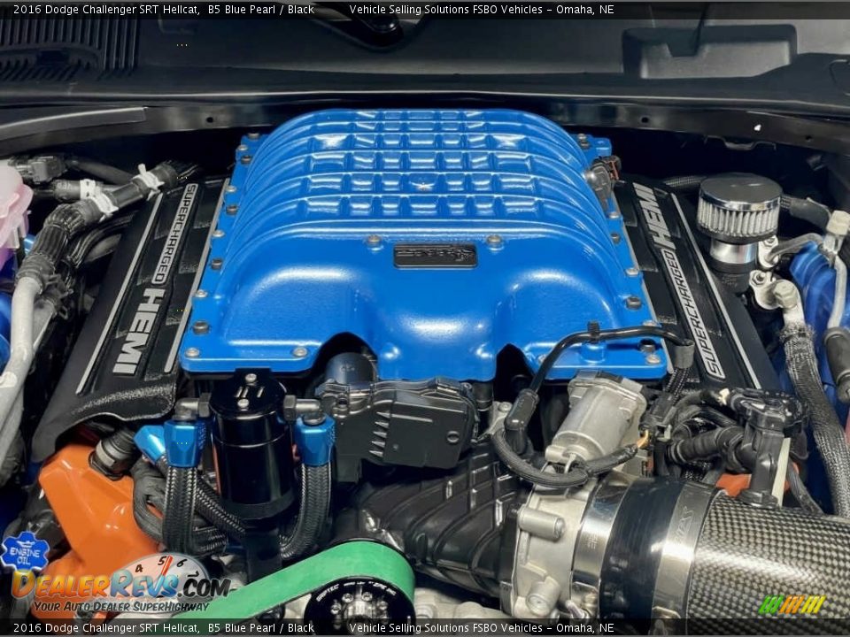 2016 Dodge Challenger SRT Hellcat 6.2 Liter SRT Hellcat HEMI Supercharged OHV 16-Valve VVT V8 Engine Photo #5