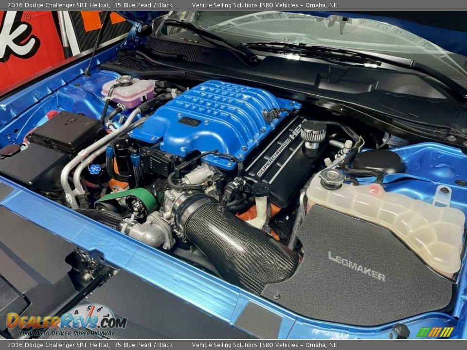 2016 Dodge Challenger SRT Hellcat 6.2 Liter SRT Hellcat HEMI Supercharged OHV 16-Valve VVT V8 Engine Photo #13