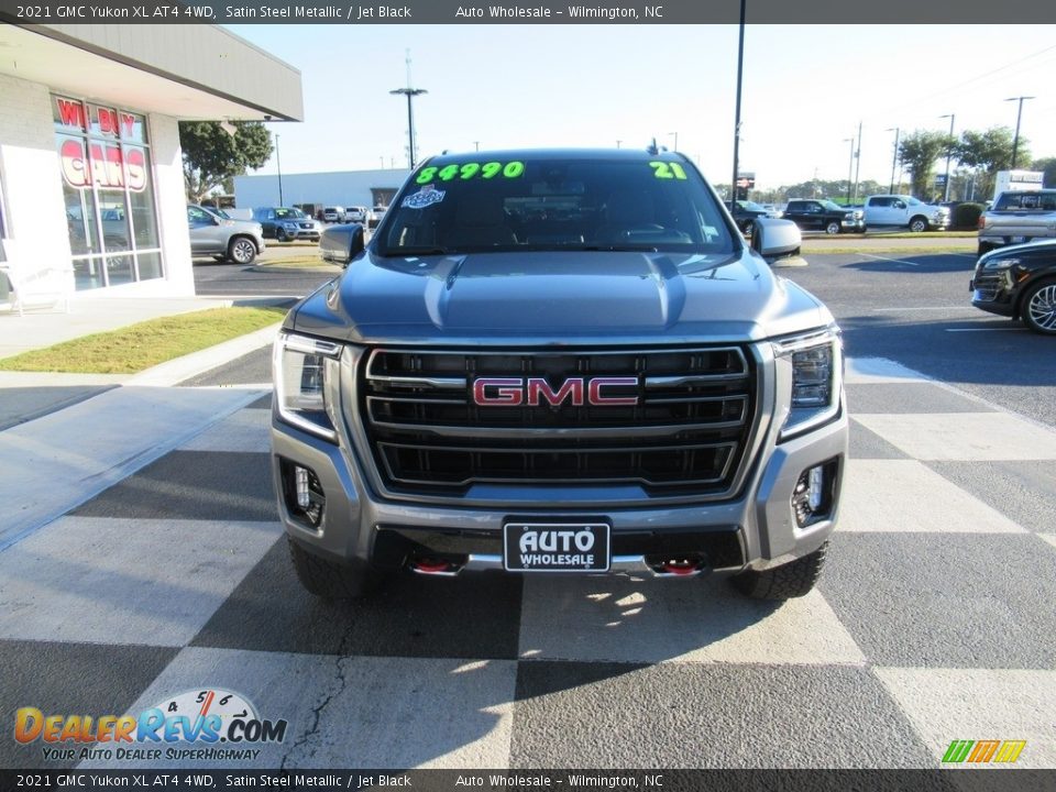 2021 GMC Yukon XL AT4 4WD Satin Steel Metallic / Jet Black Photo #2