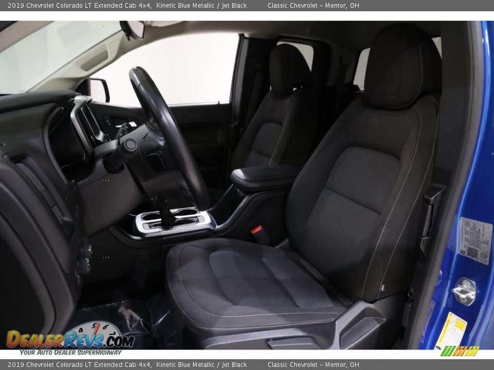 2019 Chevrolet Colorado LT Extended Cab 4x4 Kinetic Blue Metallic / Jet Black Photo #5