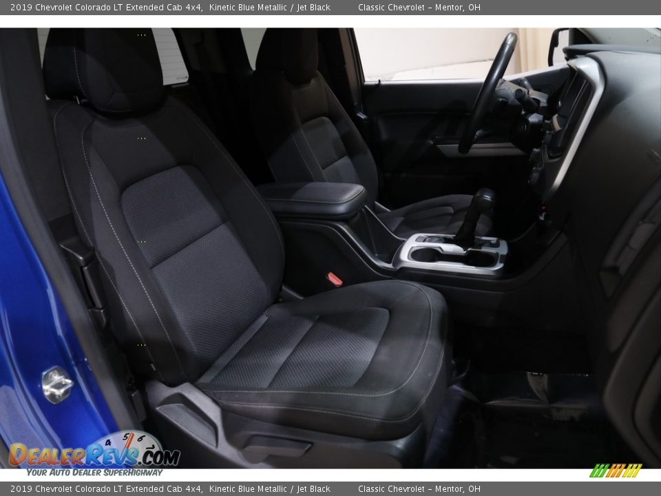 2019 Chevrolet Colorado LT Extended Cab 4x4 Kinetic Blue Metallic / Jet Black Photo #14