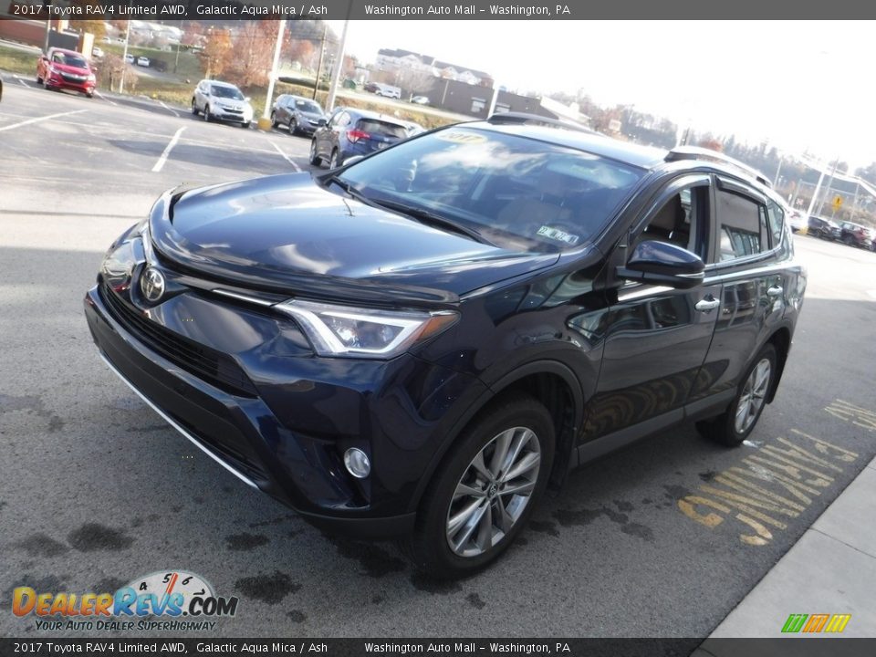 2017 Toyota RAV4 Limited AWD Galactic Aqua Mica / Ash Photo #5