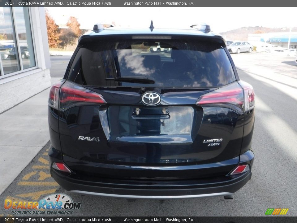 2017 Toyota RAV4 Limited AWD Galactic Aqua Mica / Ash Photo #9