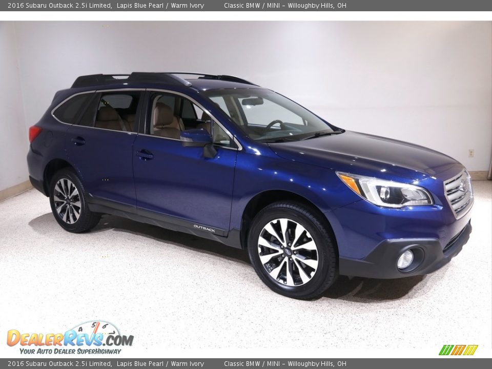 Front 3/4 View of 2016 Subaru Outback 2.5i Limited Photo #1