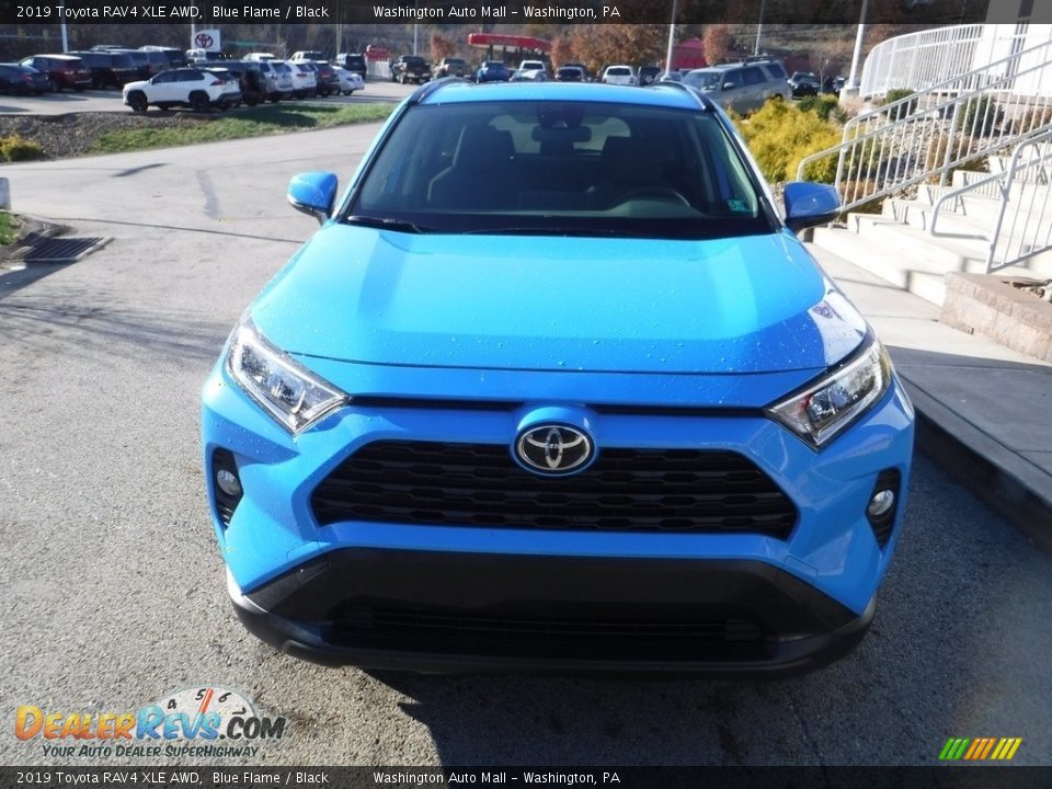 2019 Toyota RAV4 XLE AWD Blue Flame / Black Photo #9