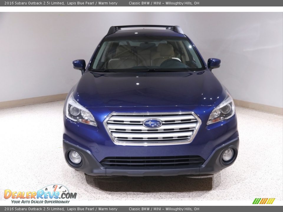 Lapis Blue Pearl 2016 Subaru Outback 2.5i Limited Photo #2