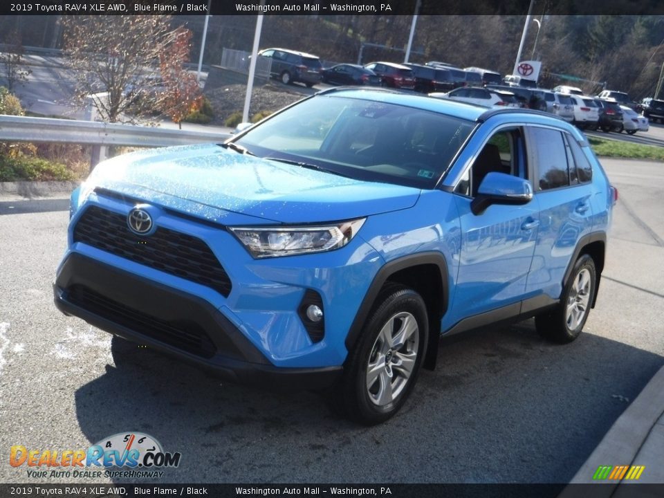 2019 Toyota RAV4 XLE AWD Blue Flame / Black Photo #10