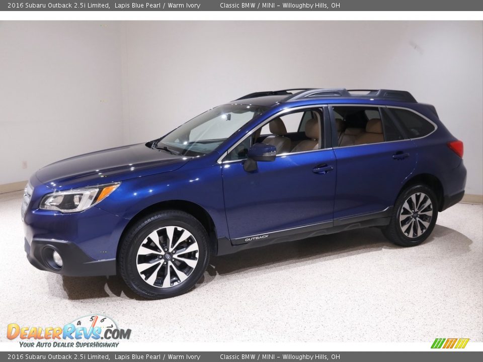 Lapis Blue Pearl 2016 Subaru Outback 2.5i Limited Photo #3