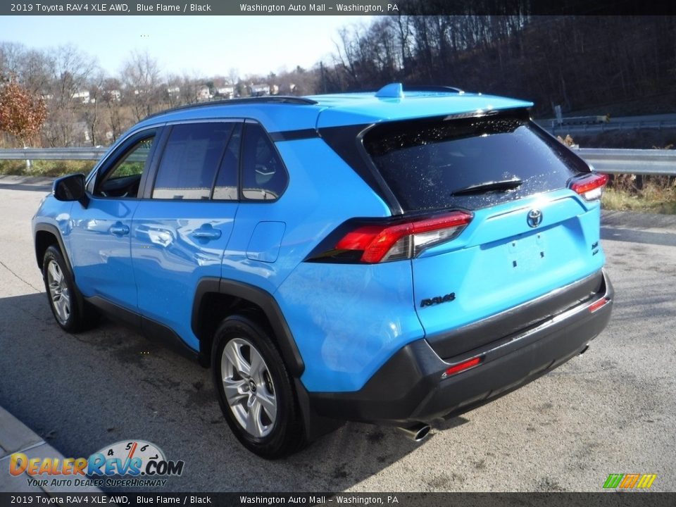 2019 Toyota RAV4 XLE AWD Blue Flame / Black Photo #12