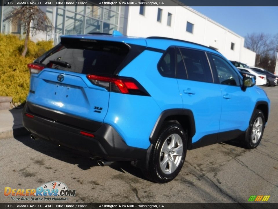 2019 Toyota RAV4 XLE AWD Blue Flame / Black Photo #14