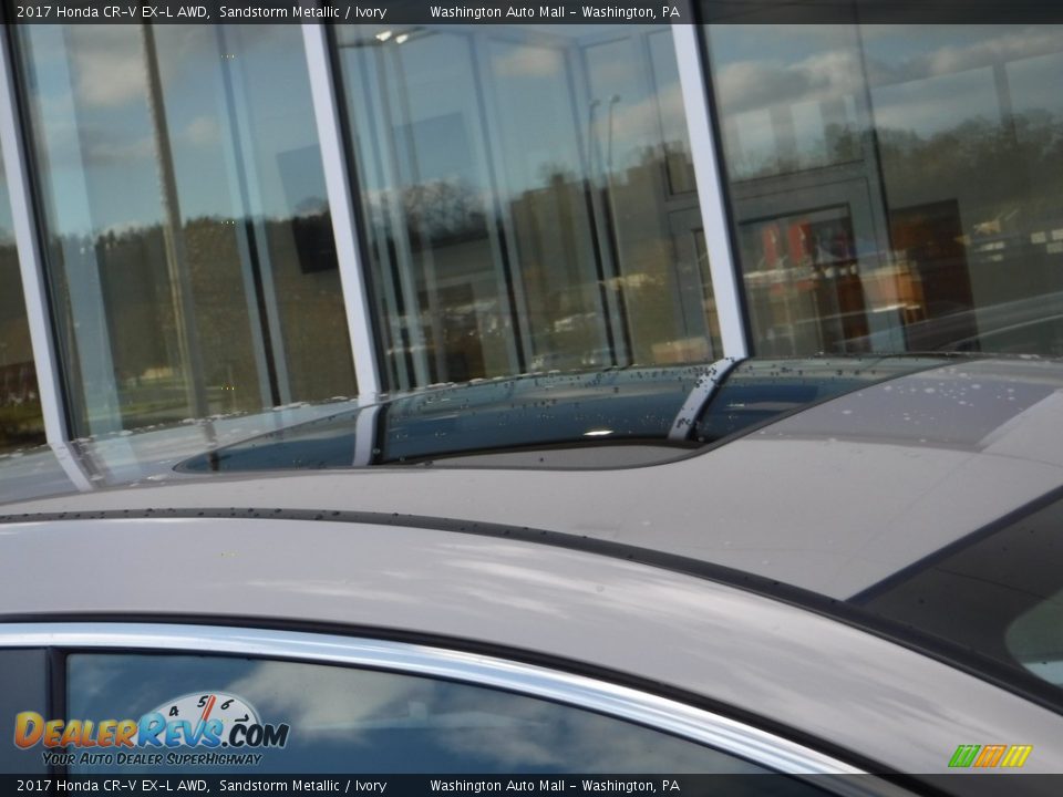 2017 Honda CR-V EX-L AWD Sandstorm Metallic / Ivory Photo #3