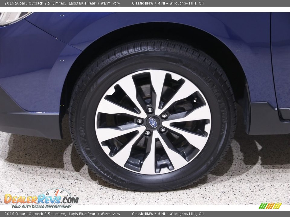 2016 Subaru Outback 2.5i Limited Wheel Photo #20