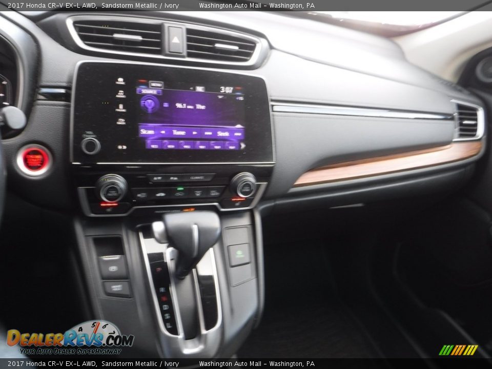 2017 Honda CR-V EX-L AWD Sandstorm Metallic / Ivory Photo #18