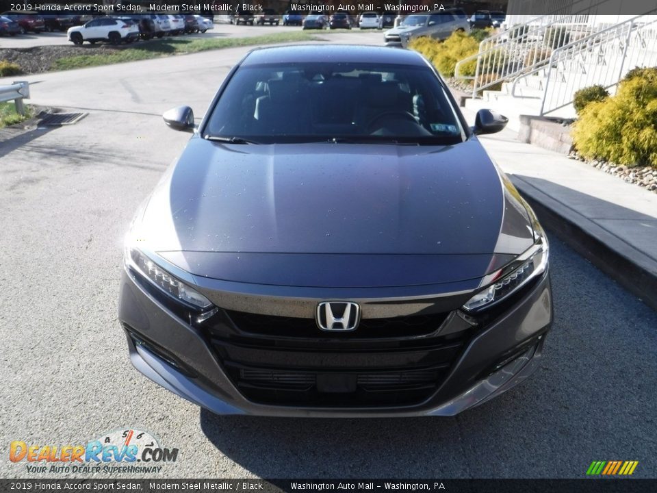 2019 Honda Accord Sport Sedan Modern Steel Metallic / Black Photo #11