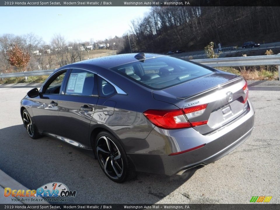 2019 Honda Accord Sport Sedan Modern Steel Metallic / Black Photo #14