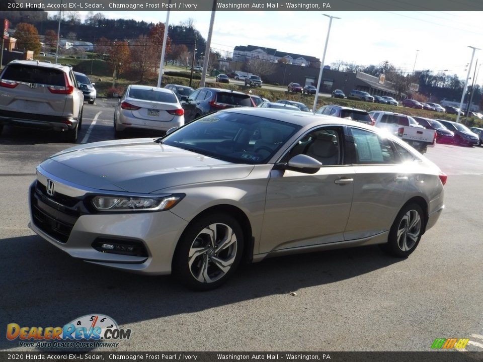 2020 Honda Accord EX-L Sedan Champagne Frost Pearl / Ivory Photo #6