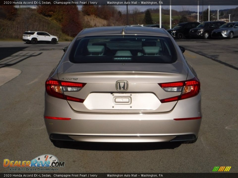 2020 Honda Accord EX-L Sedan Champagne Frost Pearl / Ivory Photo #9