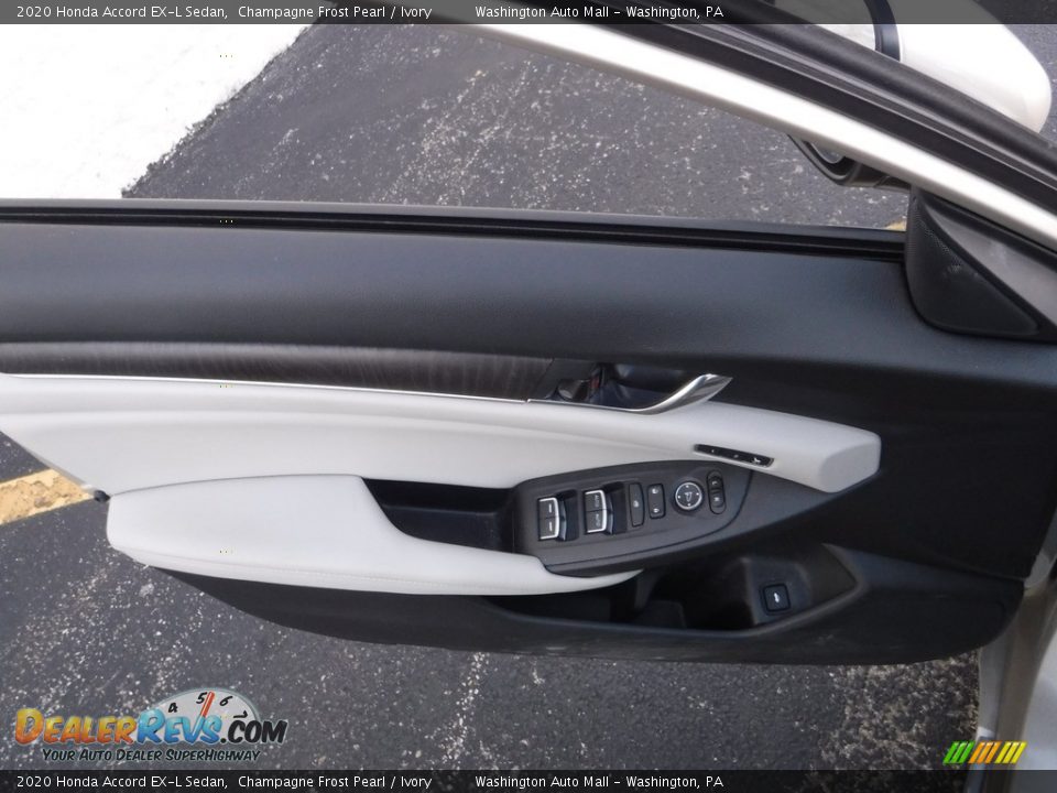 2020 Honda Accord EX-L Sedan Champagne Frost Pearl / Ivory Photo #12