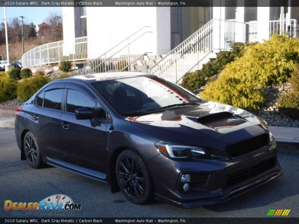 2019 Subaru WRX Dark Gray Metallic / Carbon Black Photo #1
