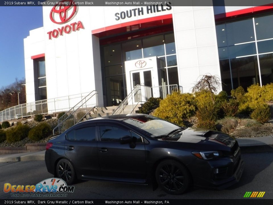 2019 Subaru WRX Dark Gray Metallic / Carbon Black Photo #2