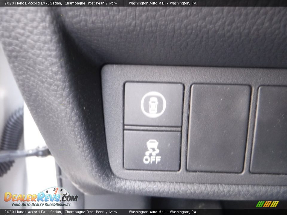 2020 Honda Accord EX-L Sedan Champagne Frost Pearl / Ivory Photo #17
